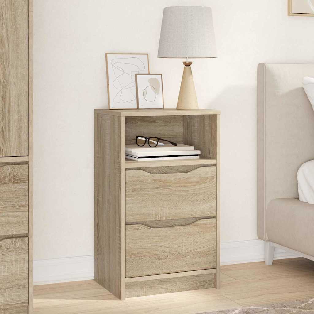 Table de chevet Chêne Sonoma 40 x 30 x 467 cm Bois d'ingénierie - XIOS
