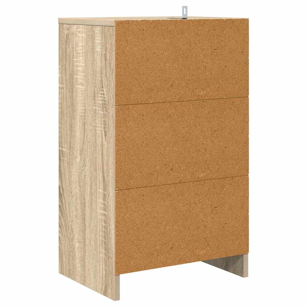 Table de chevet Chêne Sonoma 40 x 30 x 467 cm Bois d'ingénierie - XIOS