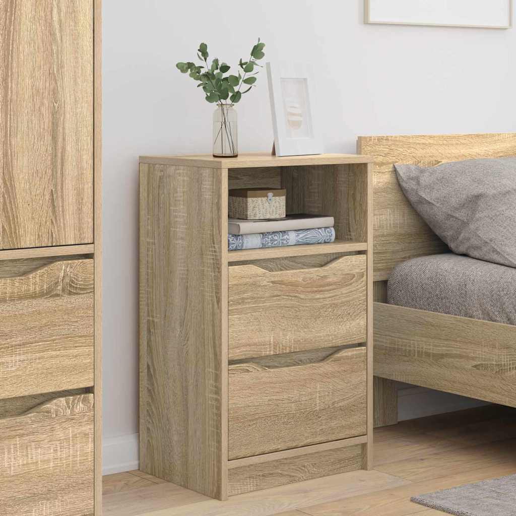 Tables de chevet 2 pcs Chêne Sonoma 40 x 30 x 467 cm - XIOS