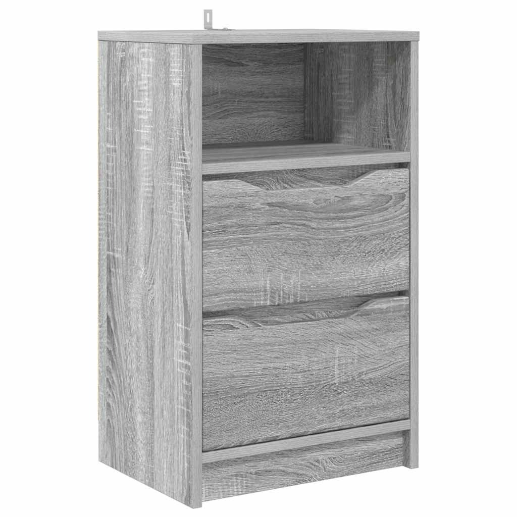 Table de chevet Gris Sonoma 40 x 30 x 467 cm Bois d'ingénierie - XIOS
