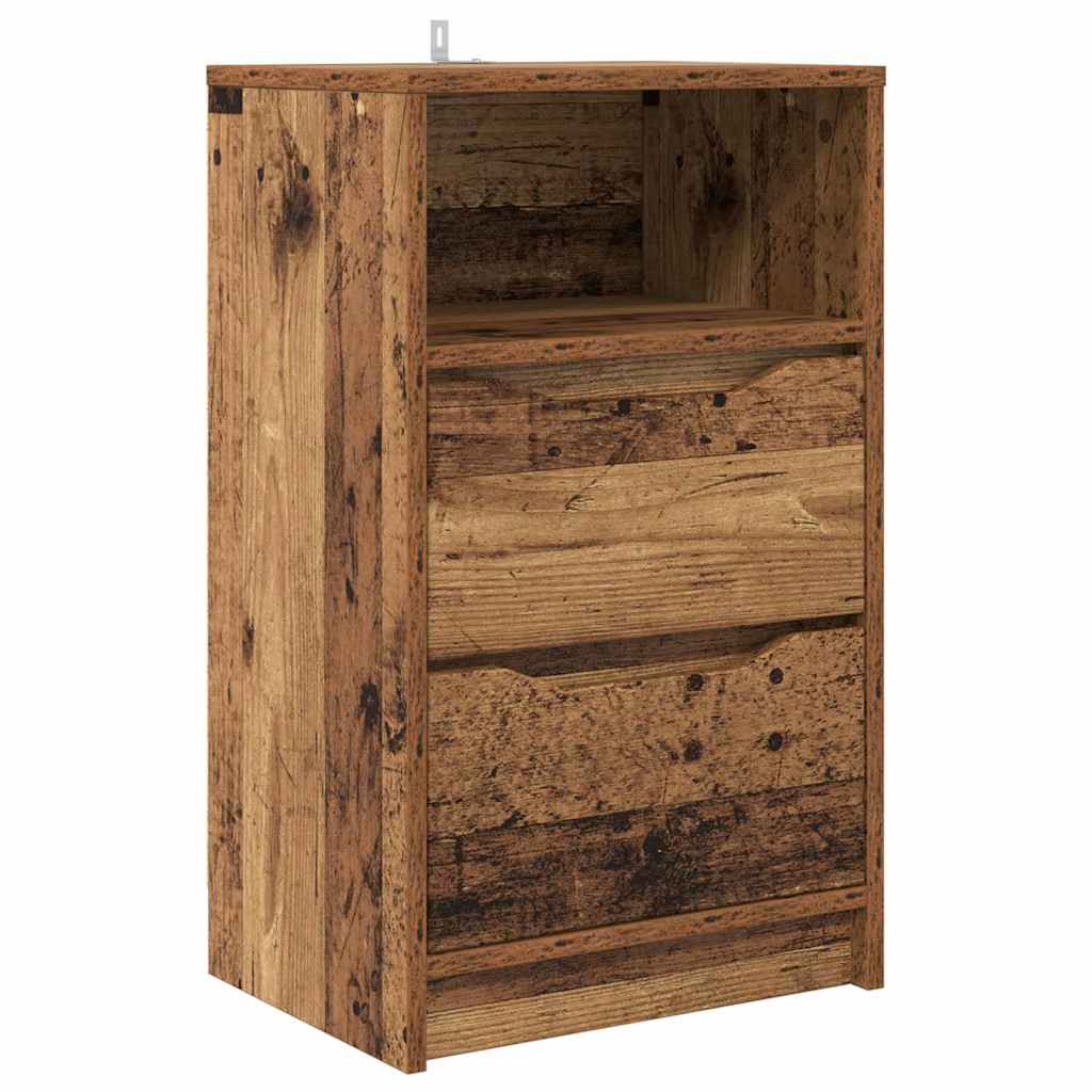 Table de chevet Bois Ancien 40 x 30 x 467 cm Bois d'ingénierie - XIOS