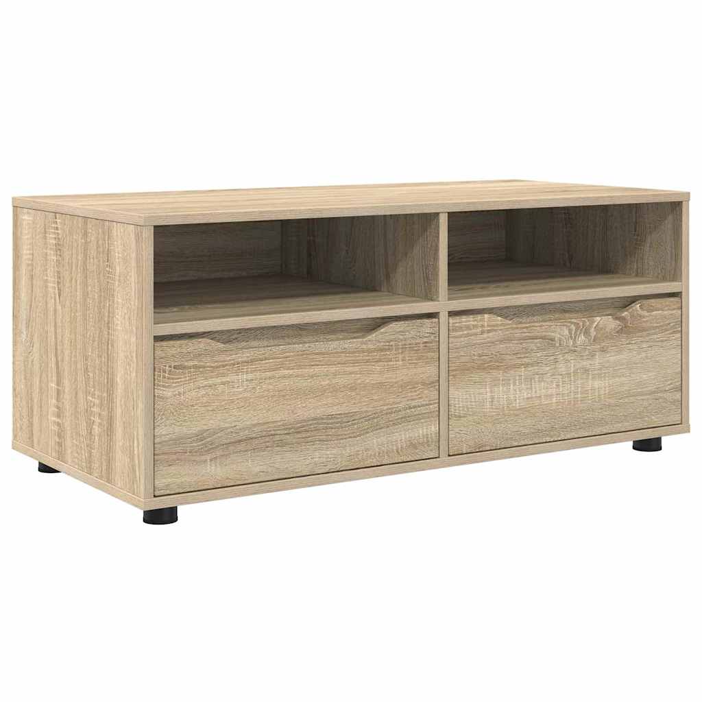 Meuble TV Chêne Sonoma 100 x 48 x 43 cm Bois d'ingénierie - XIOS