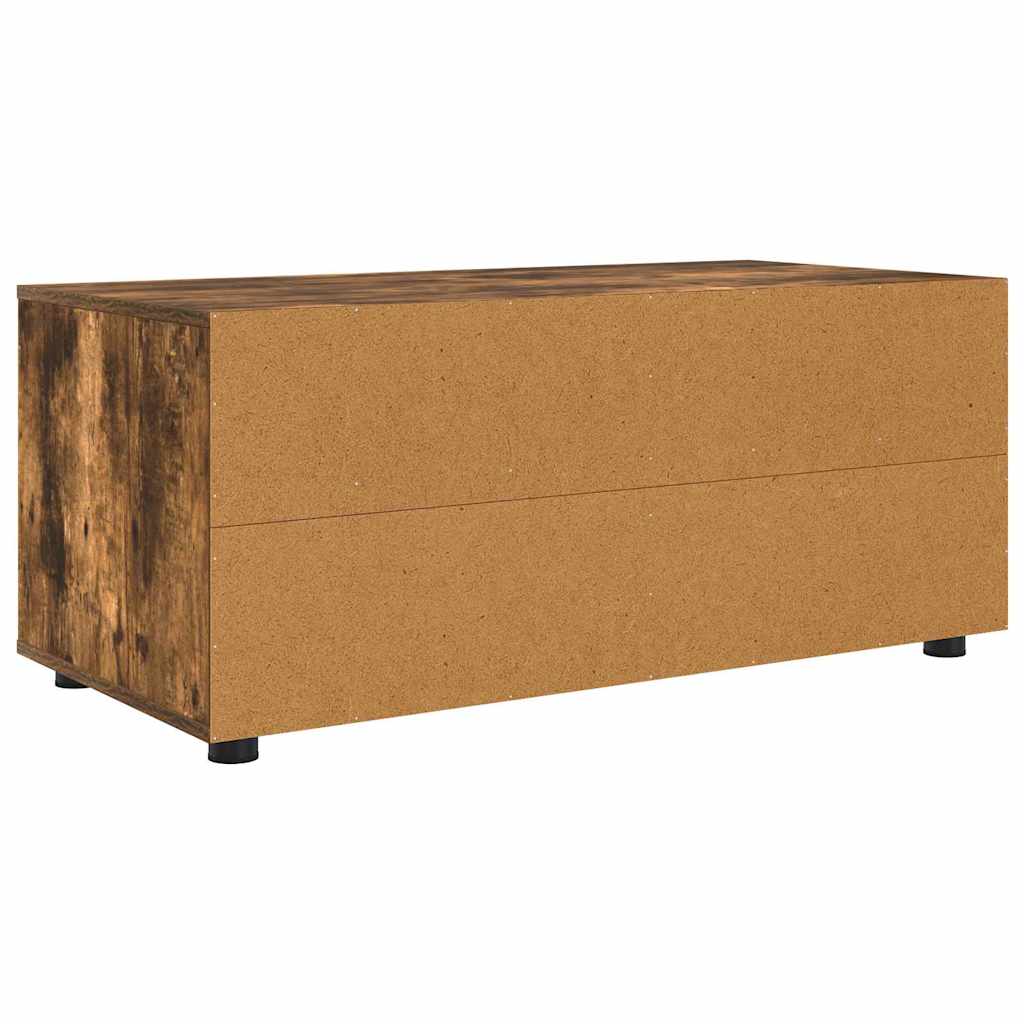 Meuble TV Chêne fumé 100 x 48 x 43 cm Bois d'ingénierie - XIOS