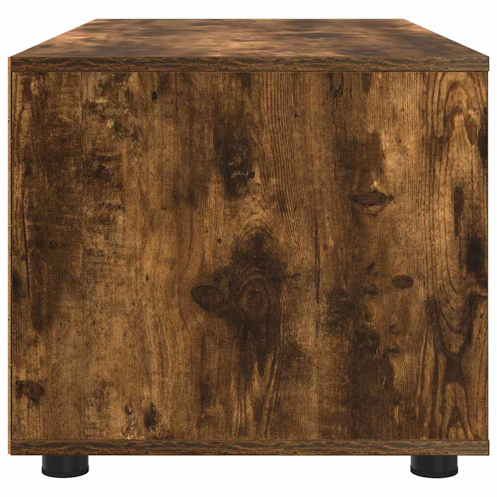Meuble TV Chêne fumé 100 x 48 x 43 cm Bois d'ingénierie - XIOS