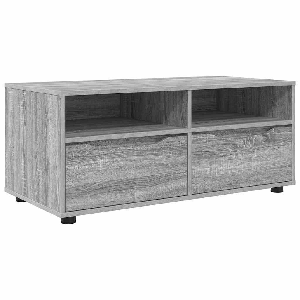 Meuble TV Gris Sonoma 100 x 48 x 43 cm Bois d'ingénierie - XIOS