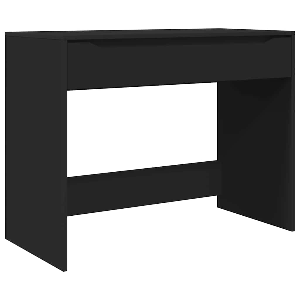 Bureau avec tiroir Noir 100 x 50 x 78 cm Bois d'ingénierie - XIOS