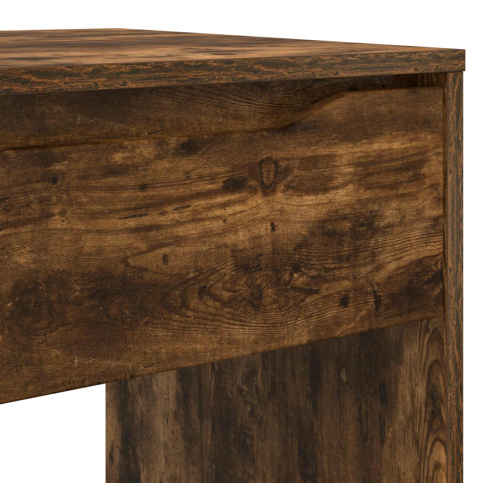 Bureau avec tiroir avec tiroir Chêne Fumé 100 x 50 x 78 cm - XIOS