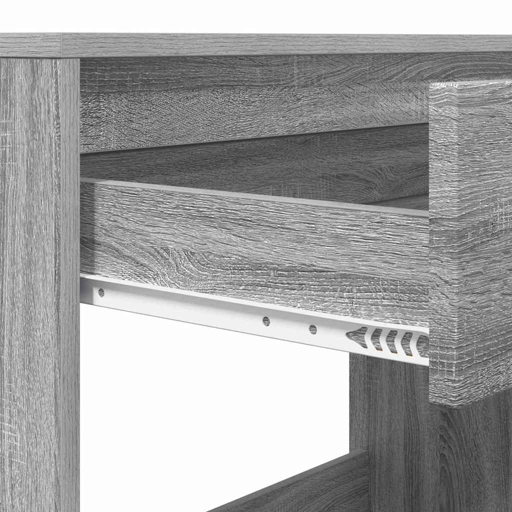 Bureau Gris Sonoma 100 x 50 x 78 cm Bois d'ingénierie - XIOS