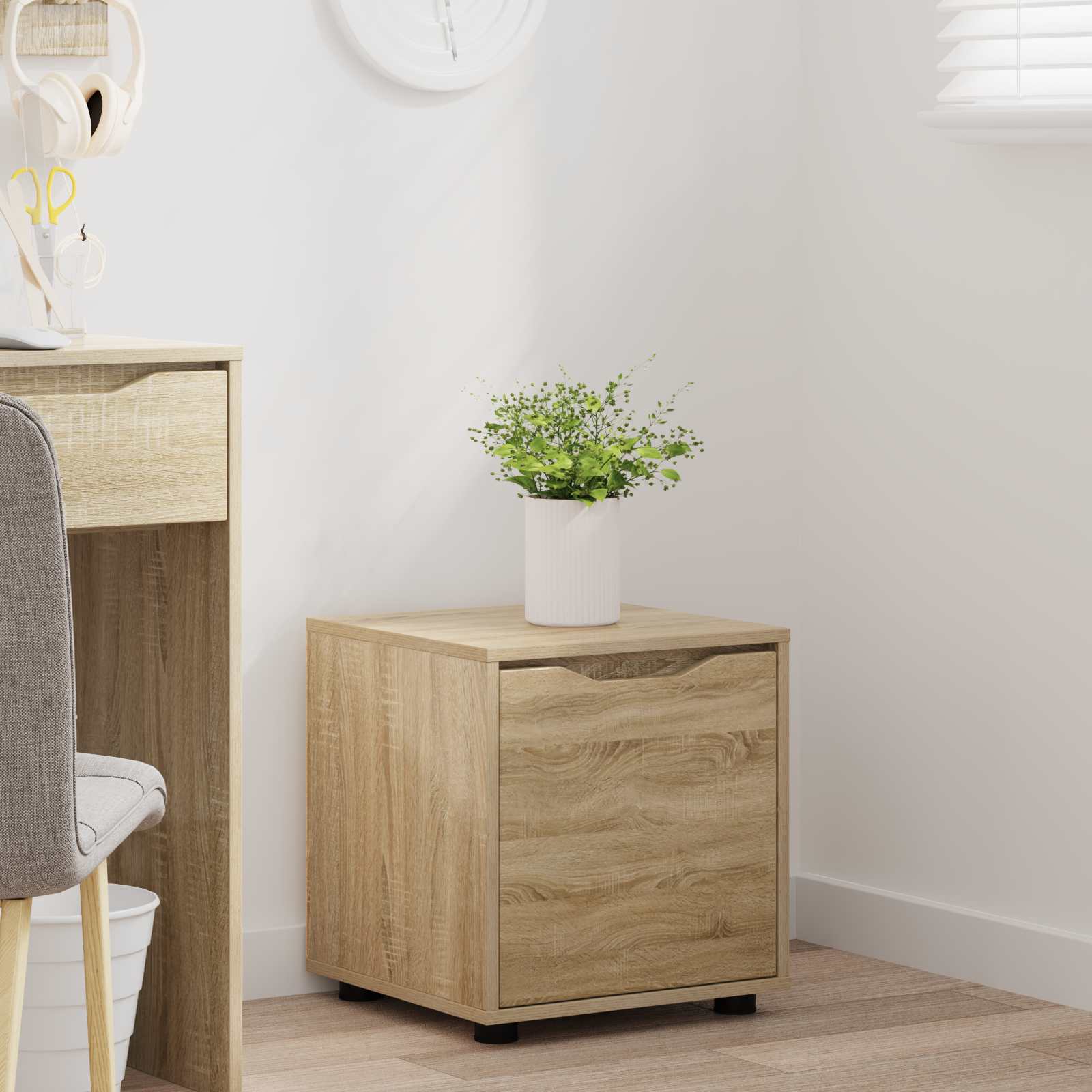 Cabinet de salle de bain Chêne Sonoma 40,5 x 40 x 44 cm - XIOS