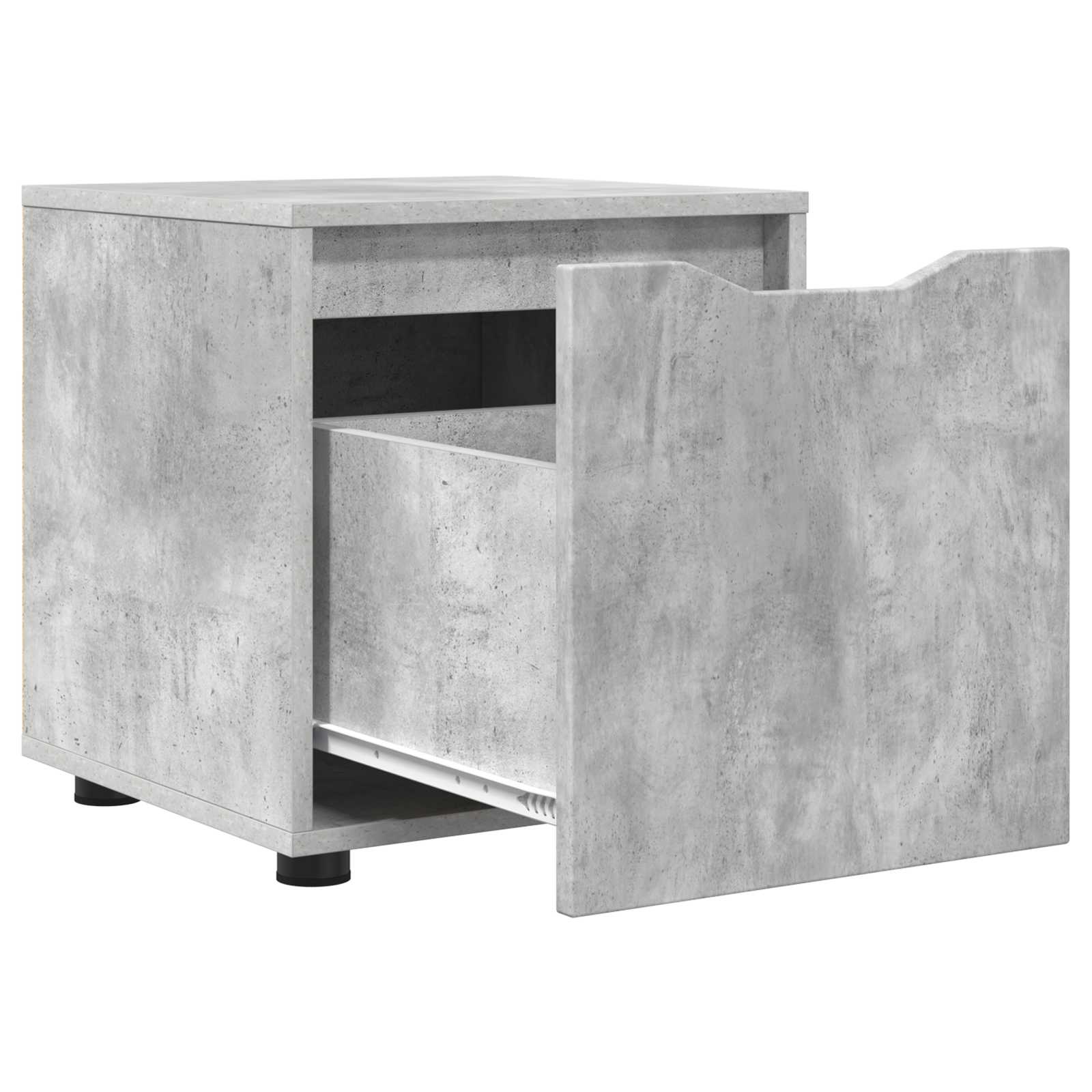 Cabinet de salle de bain Gris béton 40,5 x 40 x 44 cm - XIOS