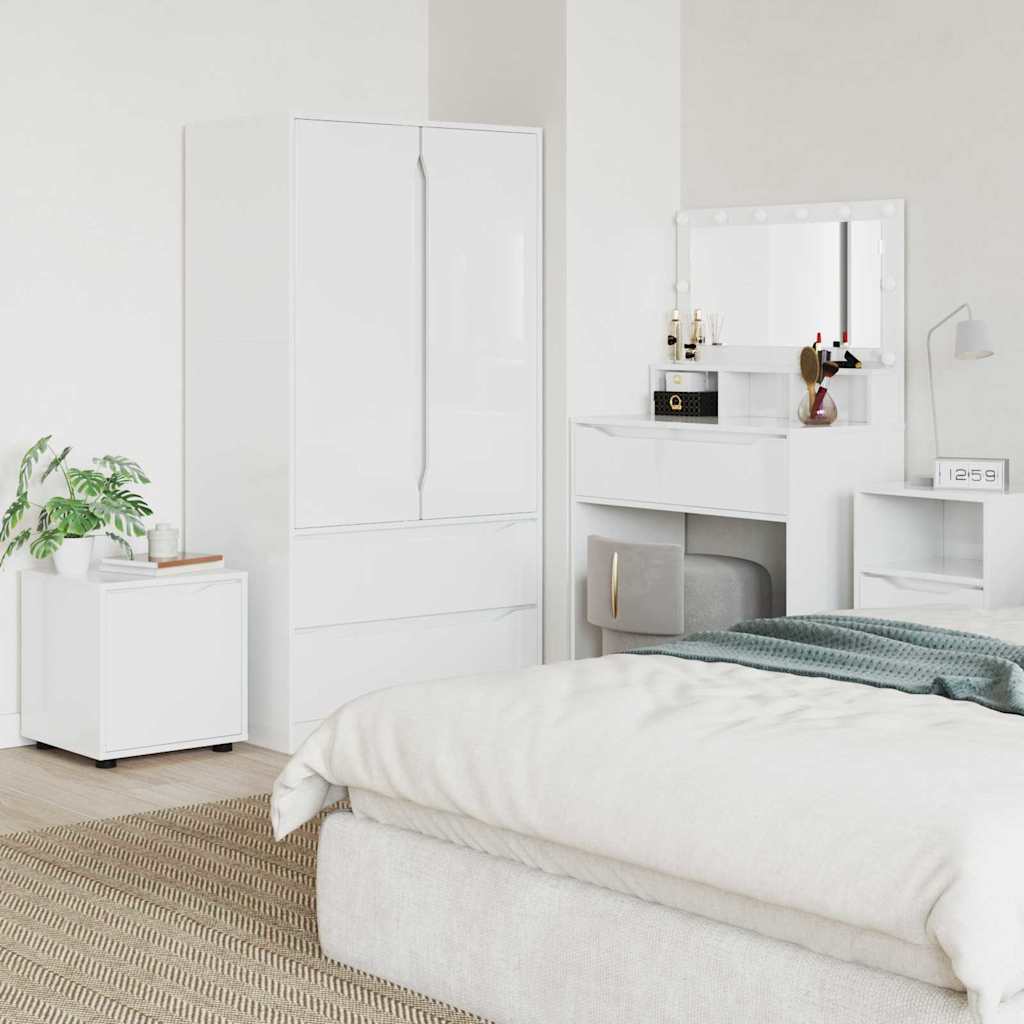 Cabinet de salle de bain Blanc brillant 40,5 x 40 x 44 cm - XIOS
