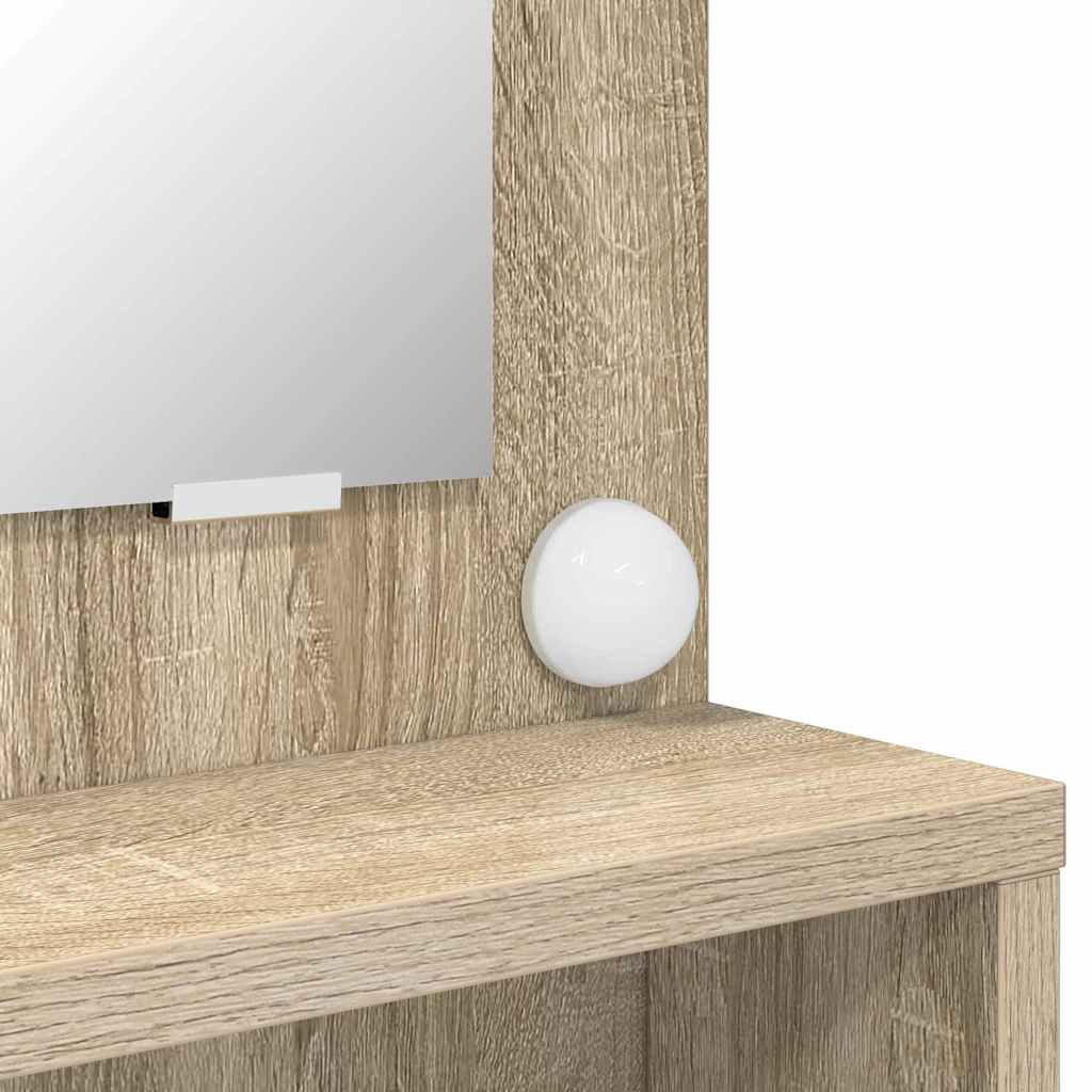 Tables de maquillage pour chambre avec tiroir Chêne Sonoma - XIOS