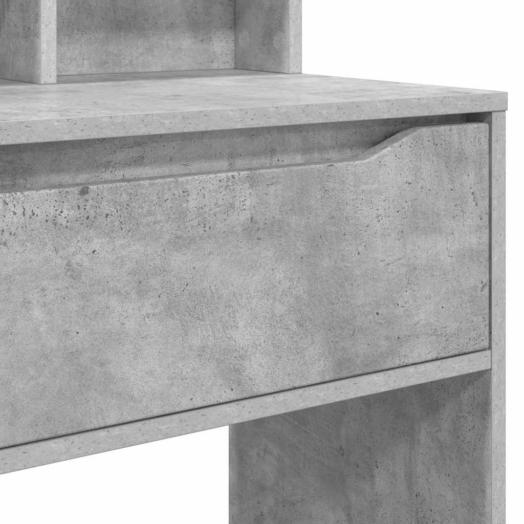 Tables de maquillage pour chambre Gris béton 80 x 39,6 x 135 cm - XIOS