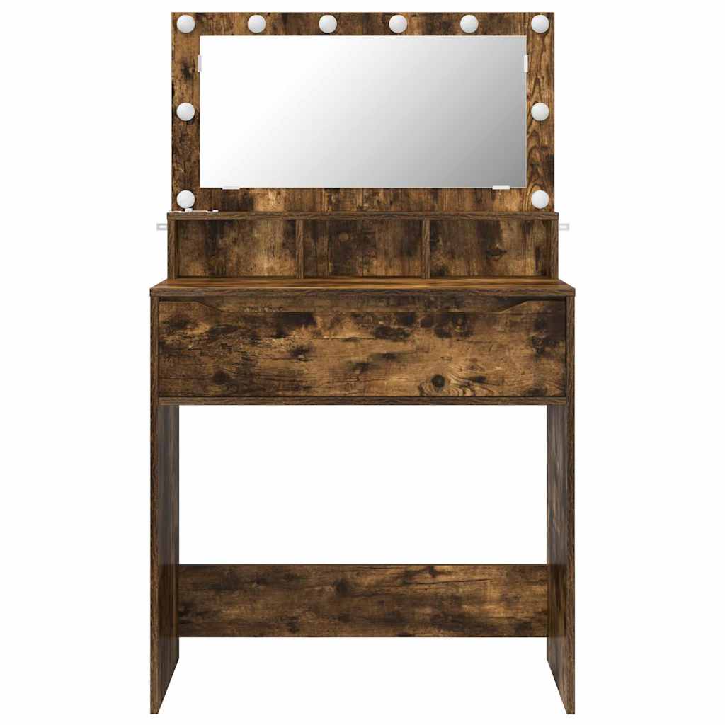 Tables de maquillage pour chambre Chêne fumé 80 x 39,6 x 135 cm - XIOS