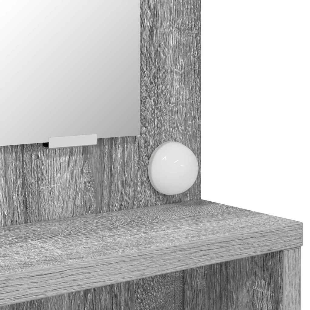 Tables de maquillage pour chambre avec tiroir Gris Sonoma - XIOS