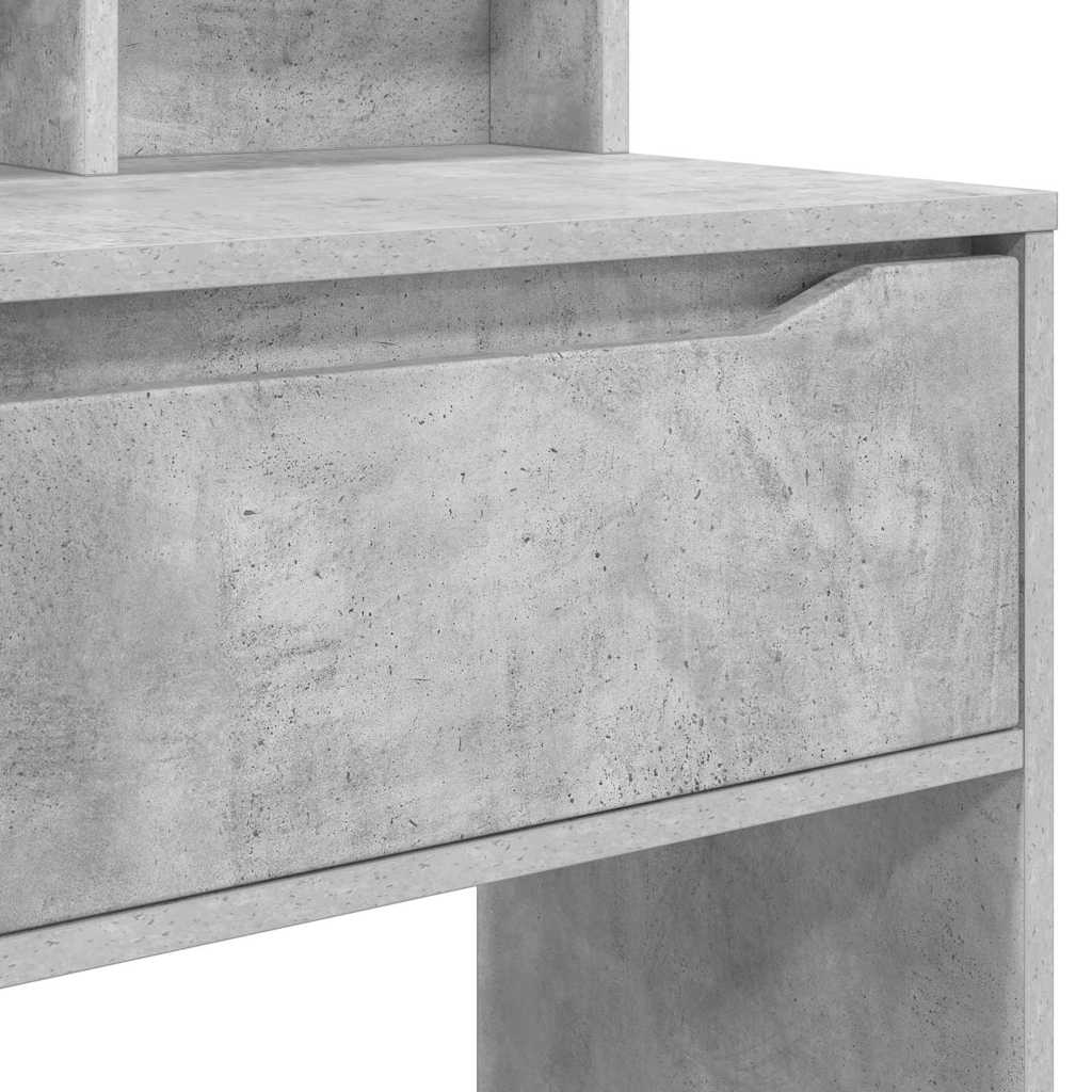 Tables de maquillage pour chambre Gris béton 80 x 39,6 x 135 cm - XIOS