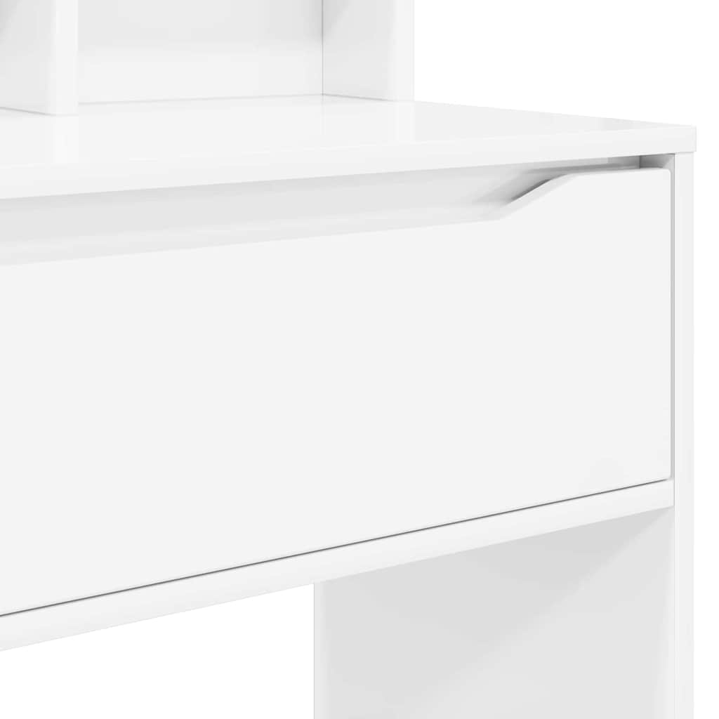Tables de maquillage pour chambre avec tiroir Blanc brillant - XIOS