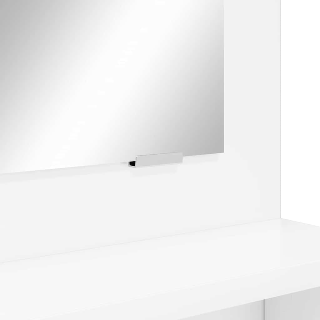 Tables de maquillage pour chambre avec tiroir Blanc brillant - XIOS