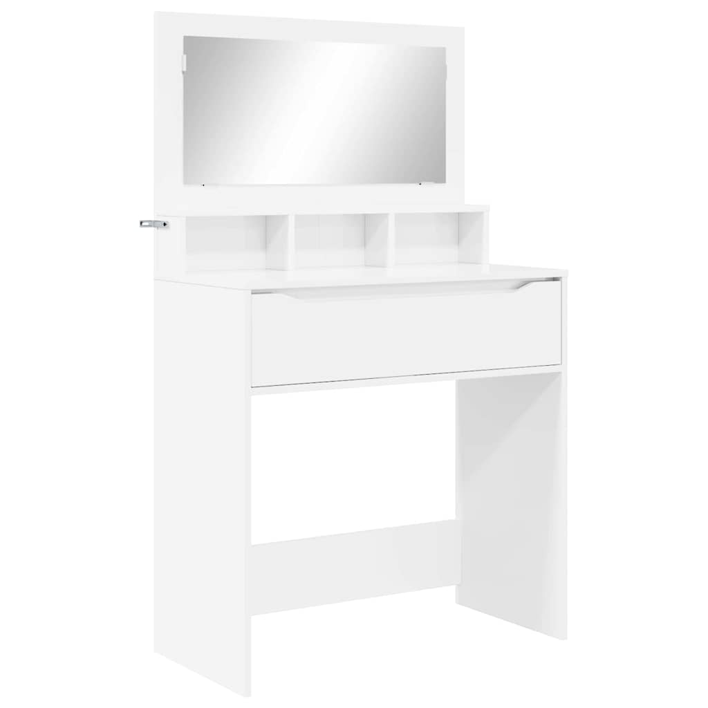 Tables de maquillage pour chambre avec tiroir Blanc brillant - XIOS
