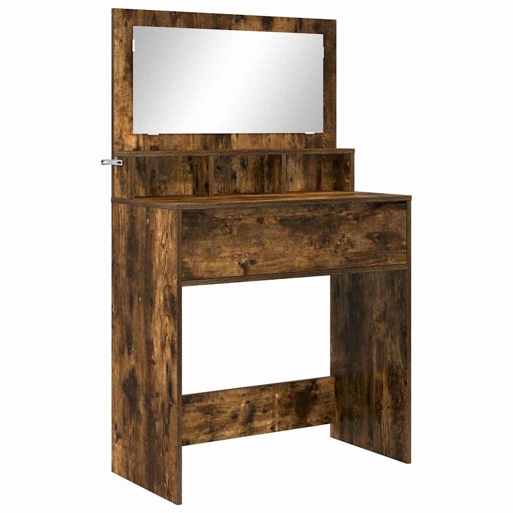 Tables de maquillage pour chambre Chêne fumé 80 x 39,6 x 135 cm - XIOS