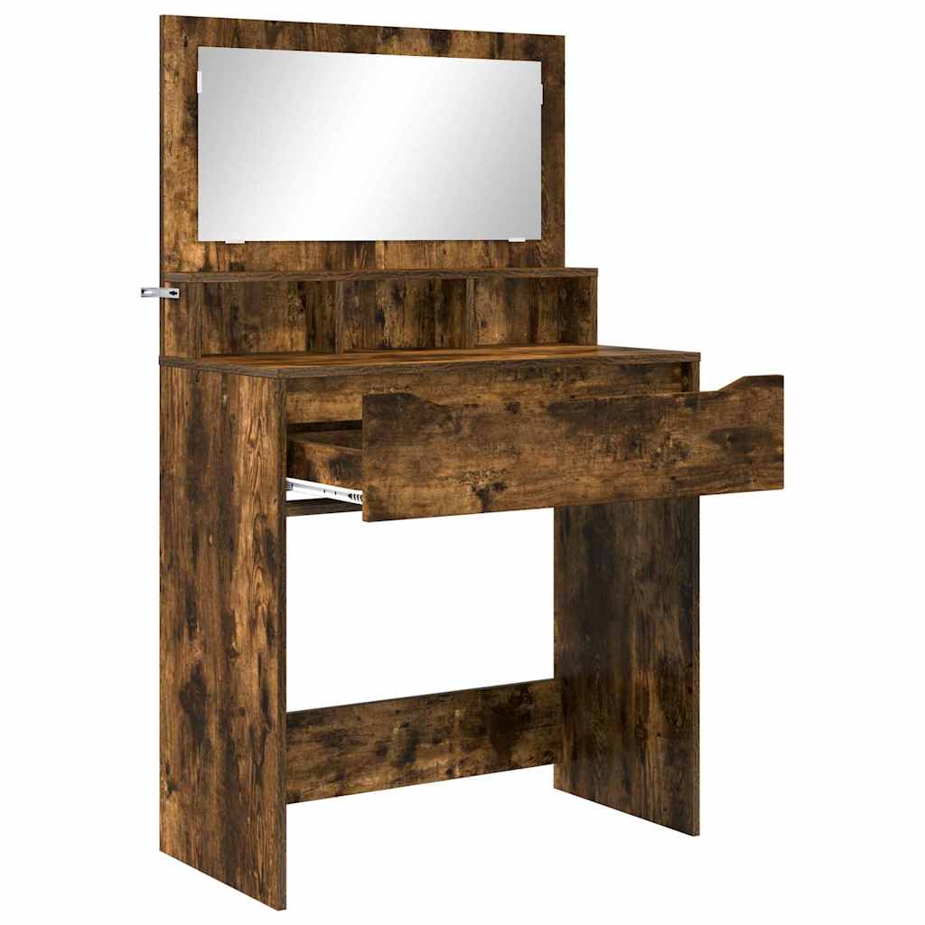 Tables de maquillage pour chambre Chêne fumé 80 x 39,6 x 135 cm - XIOS