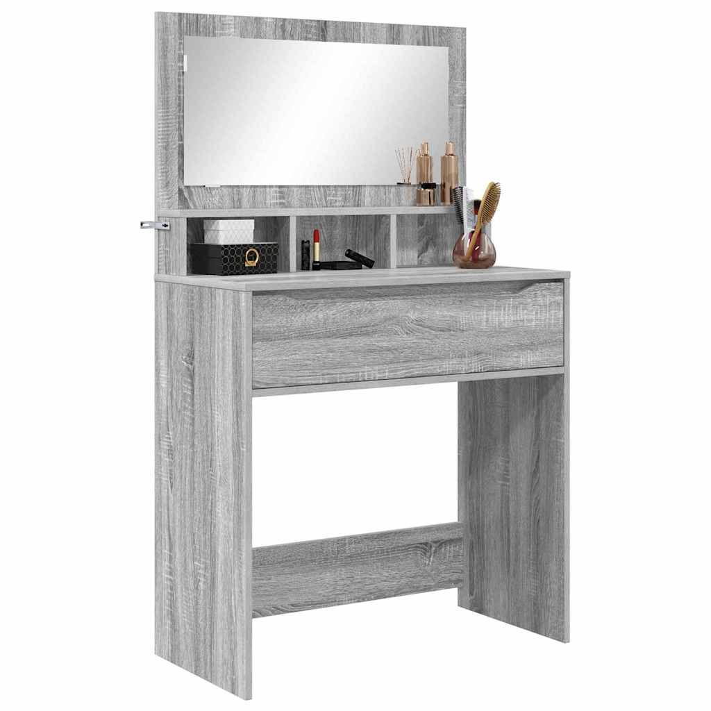 Tables de maquillage pour chambre avec tiroir Gris Sonoma - XIOS