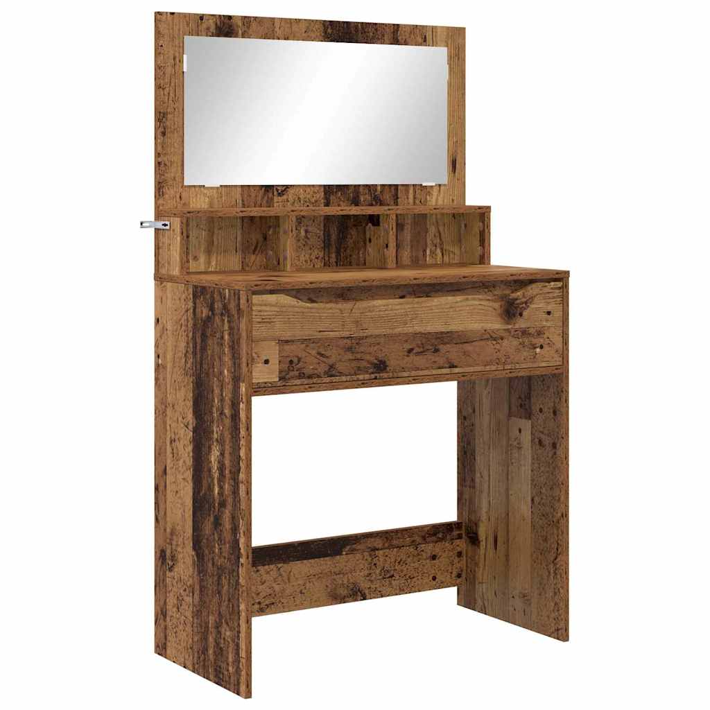 Tables de maquillage pour chambre avec tiroir Bois Ancien - XIOS