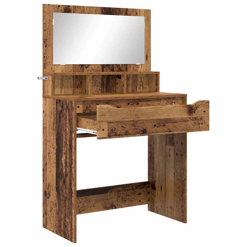 Tables de maquillage pour chambre avec tiroir Bois Ancien - XIOS