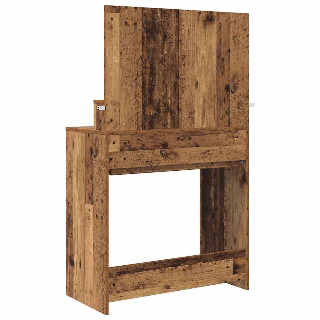 Tables de maquillage pour chambre avec tiroir Bois Ancien - XIOS