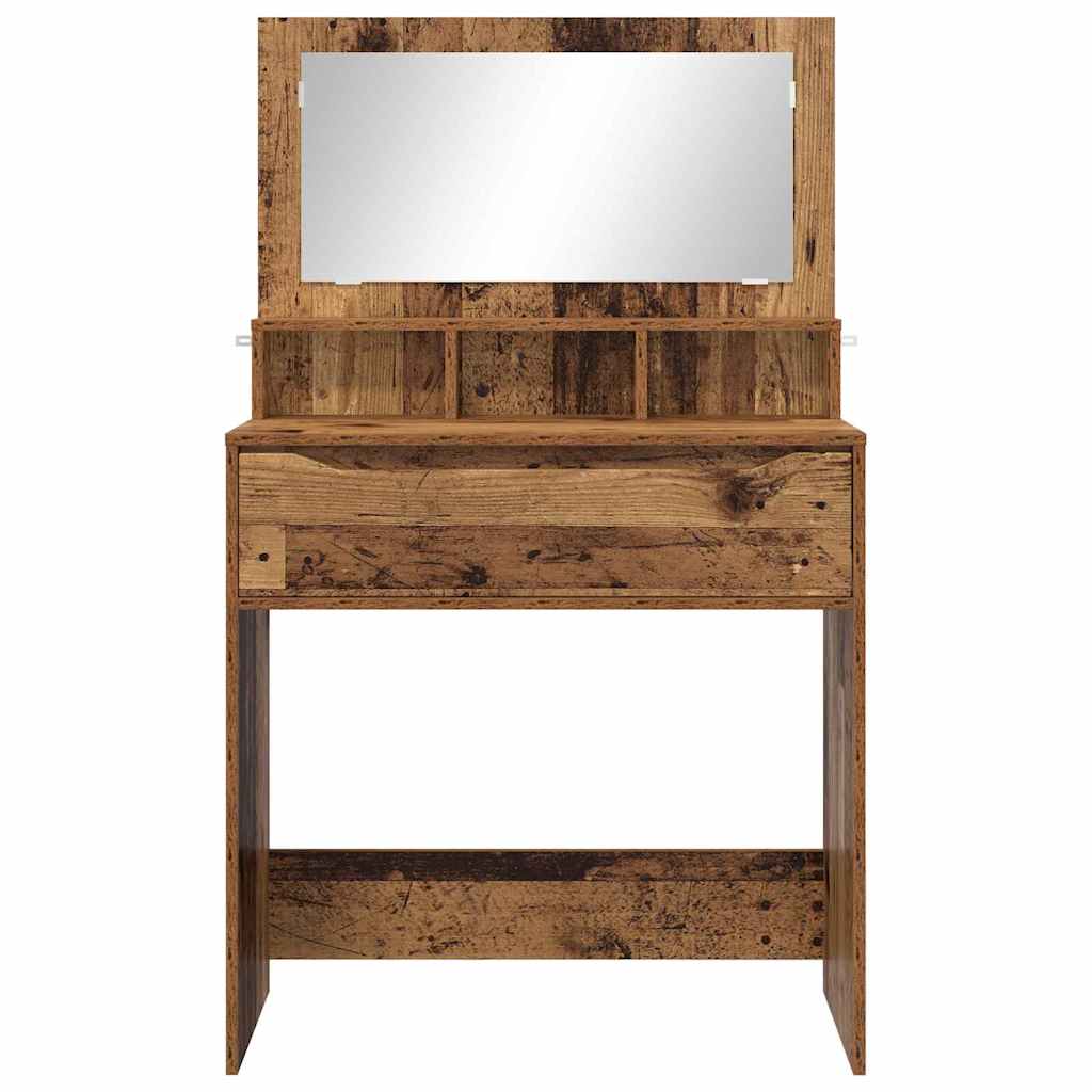Tables de maquillage pour chambre avec tiroir Bois Ancien - XIOS