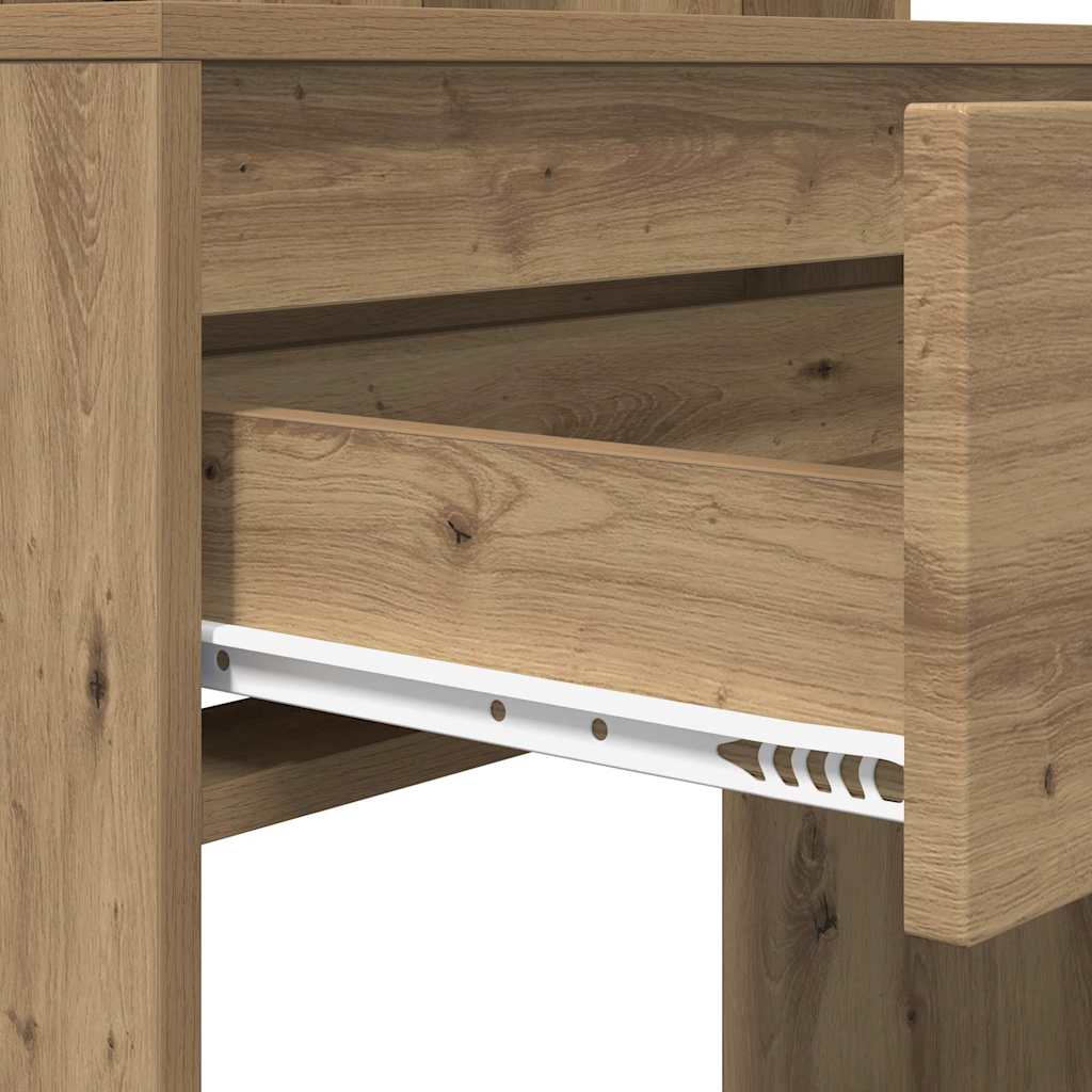 Tables de maquillage pour chambre avec tiroir Chêne artisanal - XIOS
