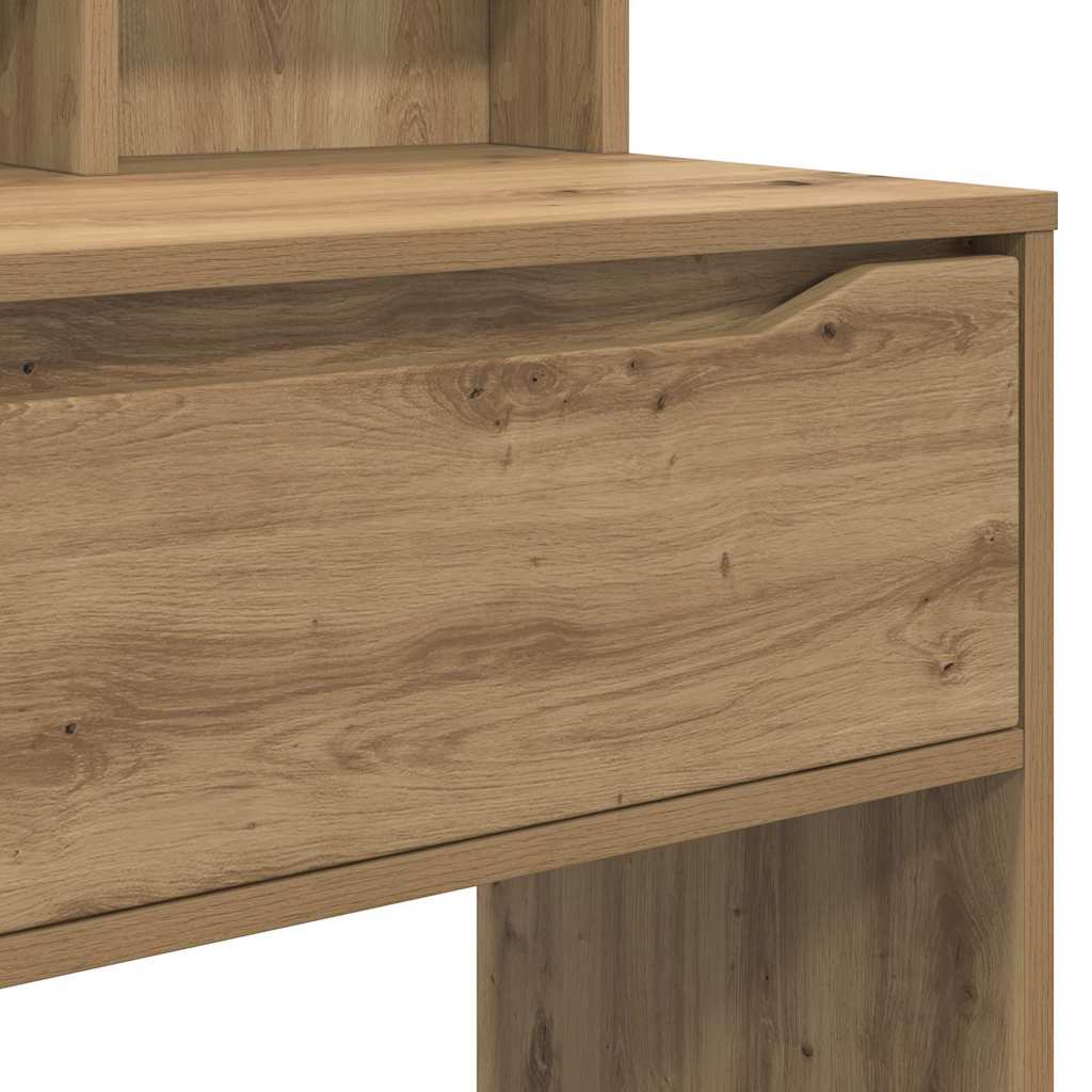 Tables de maquillage pour chambre avec tiroir Chêne artisanal - XIOS