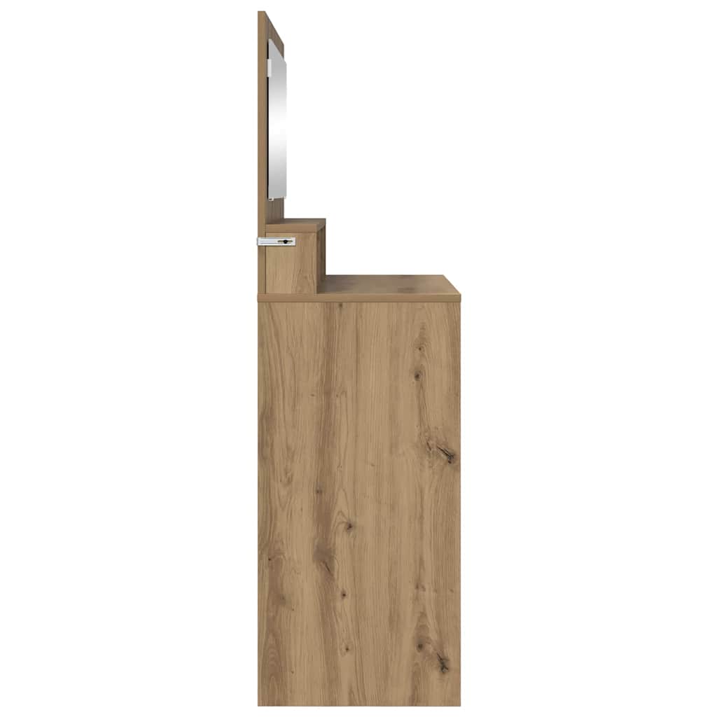 Tables de maquillage pour chambre avec tiroir Chêne artisanal - XIOS