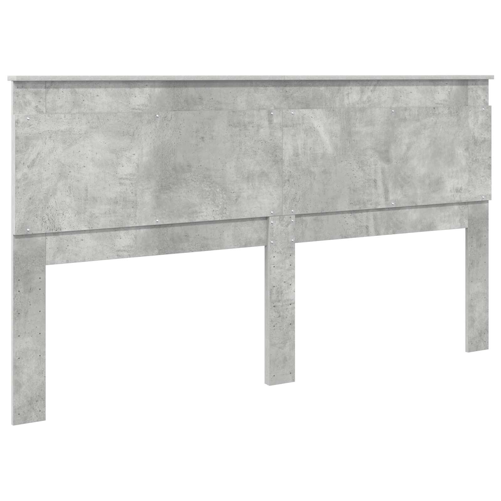 Tête de lit Gris béton 200 cm Bois d'ingénierie - XIOS
