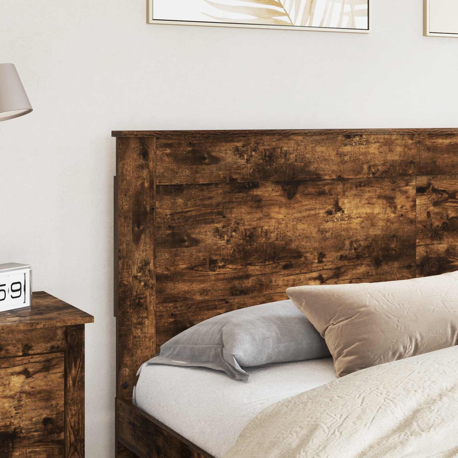Tête de lit Chêne fumé 200 cm Bois d'ingénierie - XIOS