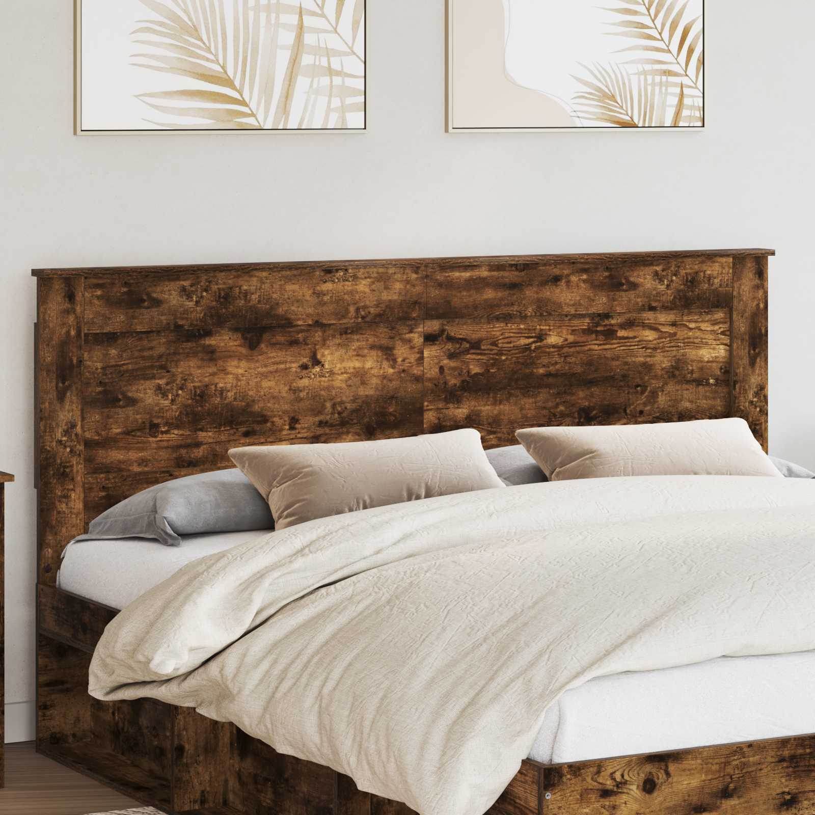 Tête de lit Chêne fumé 200 cm Bois d'ingénierie - XIOS