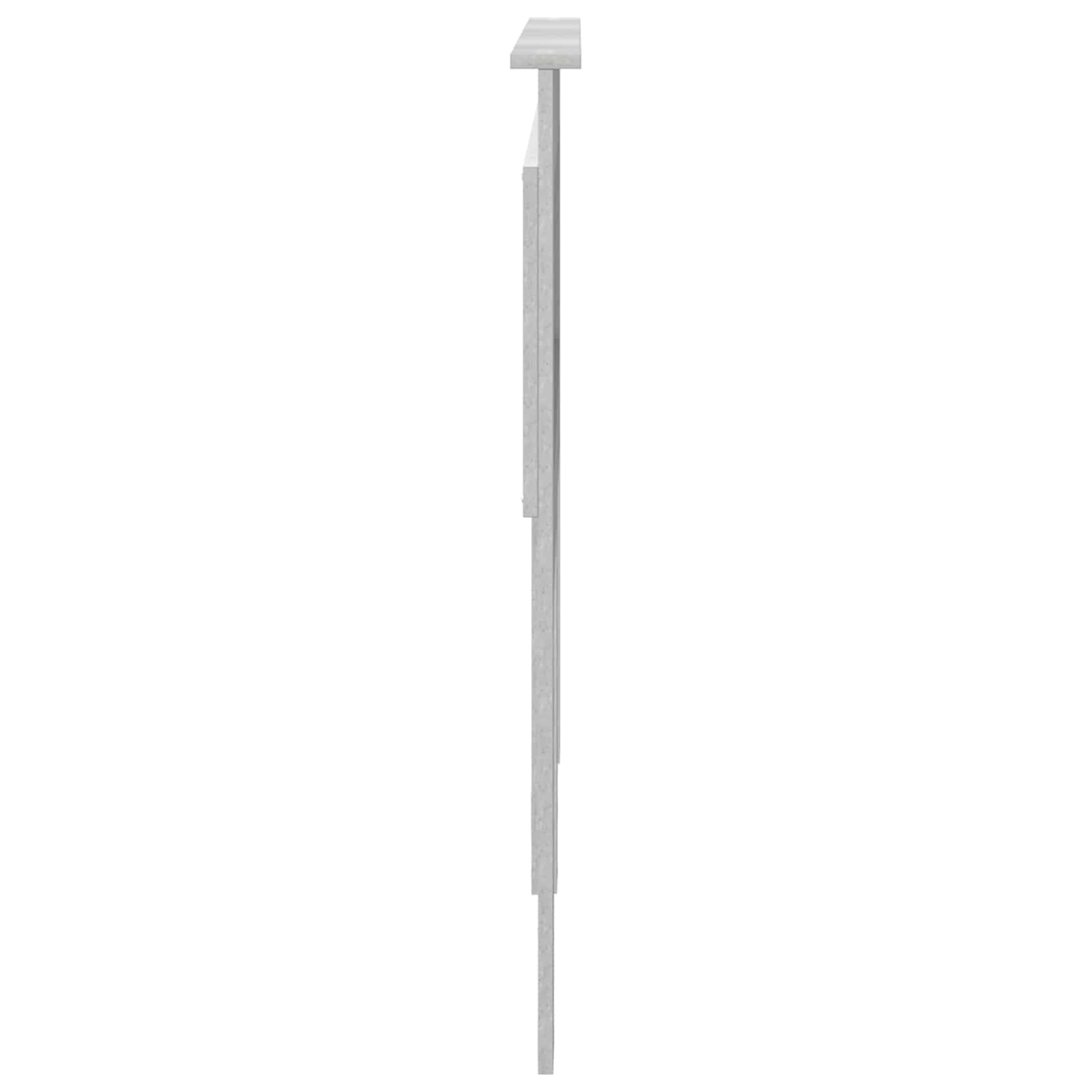 Tête de lit Gris béton 150 cm Bois d'ingénierie - XIOS
