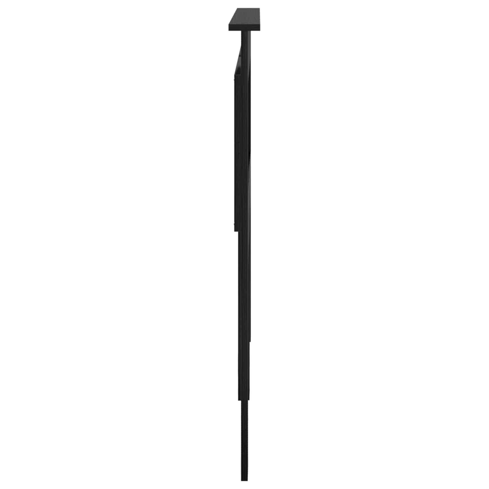 Tête de lit Chêne noir 120 cm Bois d'ingénierie - XIOS