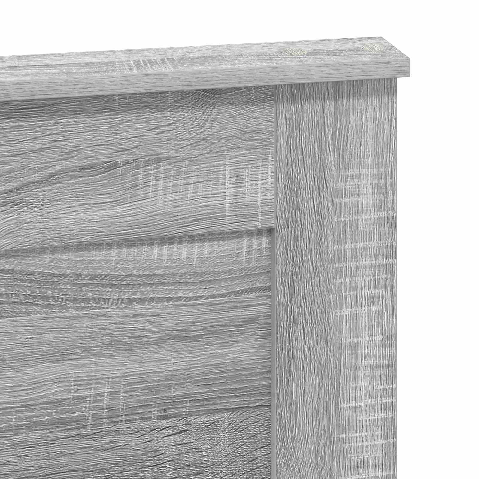 Tête de lit Gris Sonoma 120 cm Bois d'ingénierie - XIOS