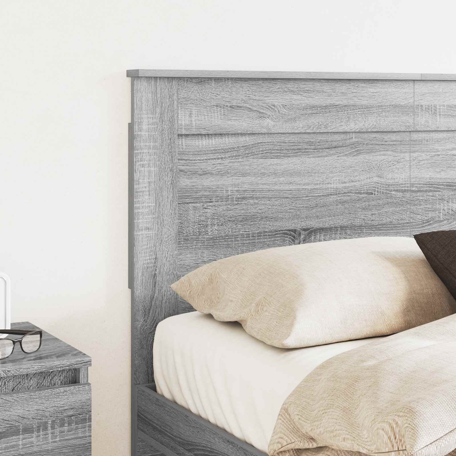 Tête de lit Gris Sonoma 120 cm Bois d'ingénierie - XIOS