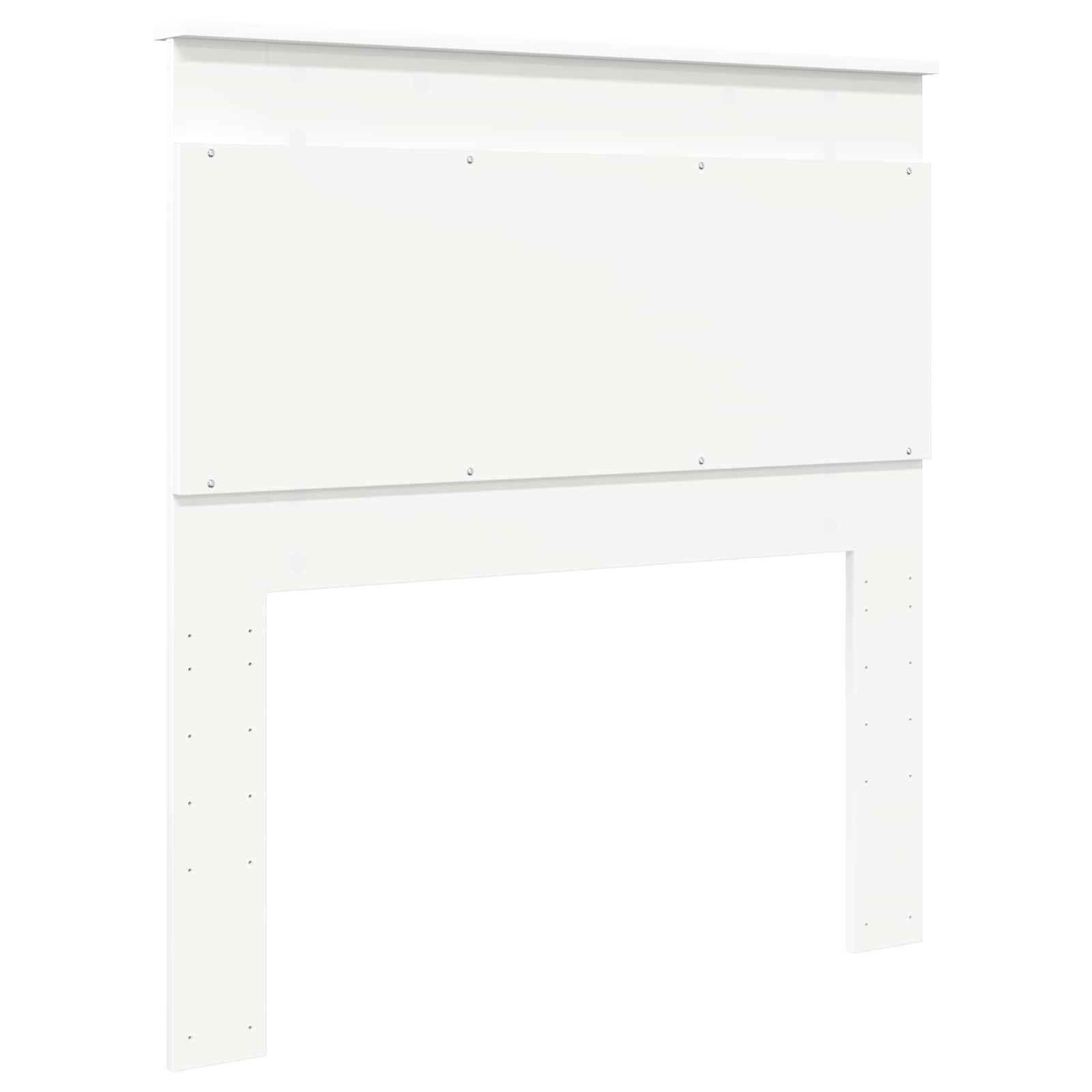 Tête de lit avec tête de lit Blanc 80 cm Bois d'ingénierie