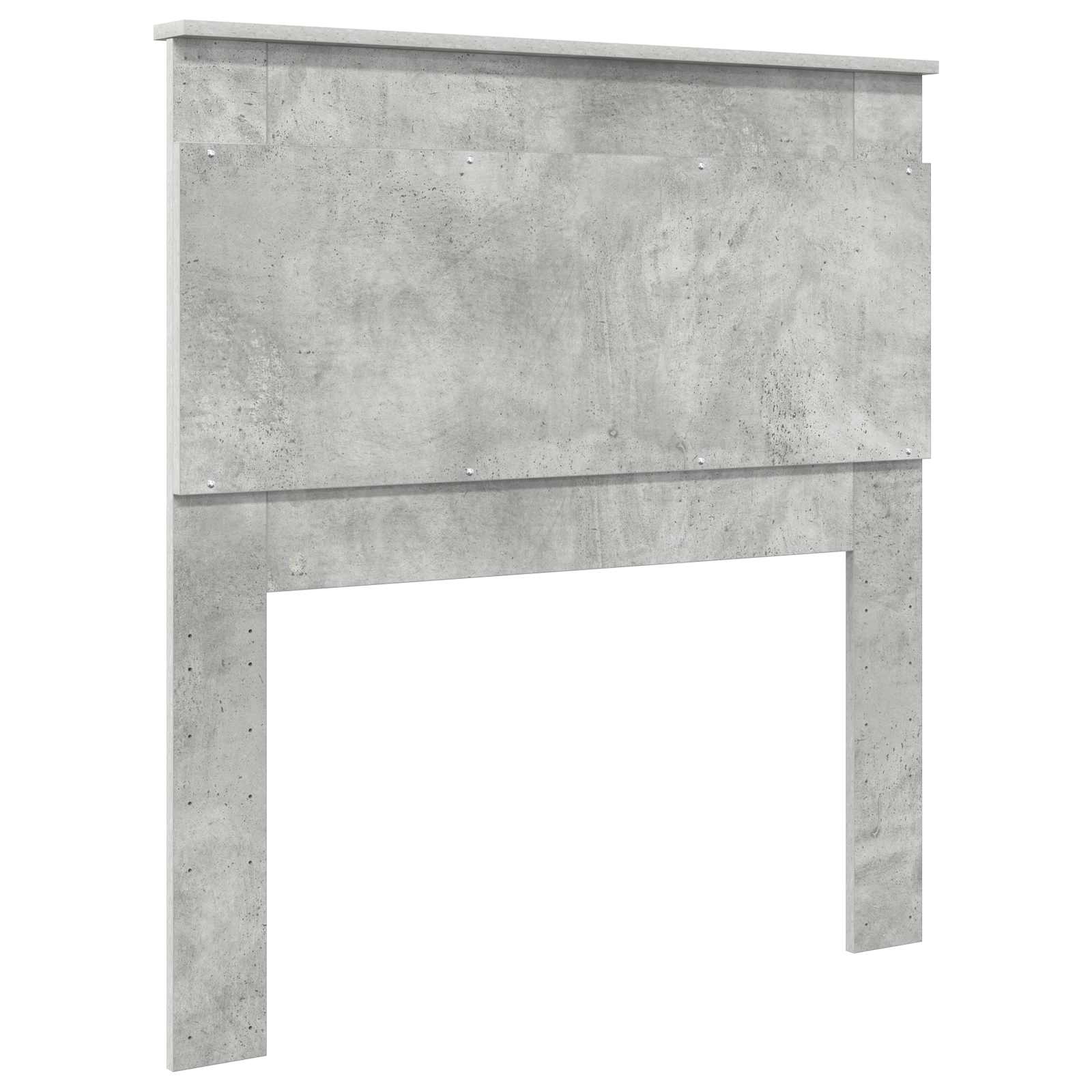 Tête de lit avec tête de lit Gris béton 80 cm Bois d'ingénierie - XIOS