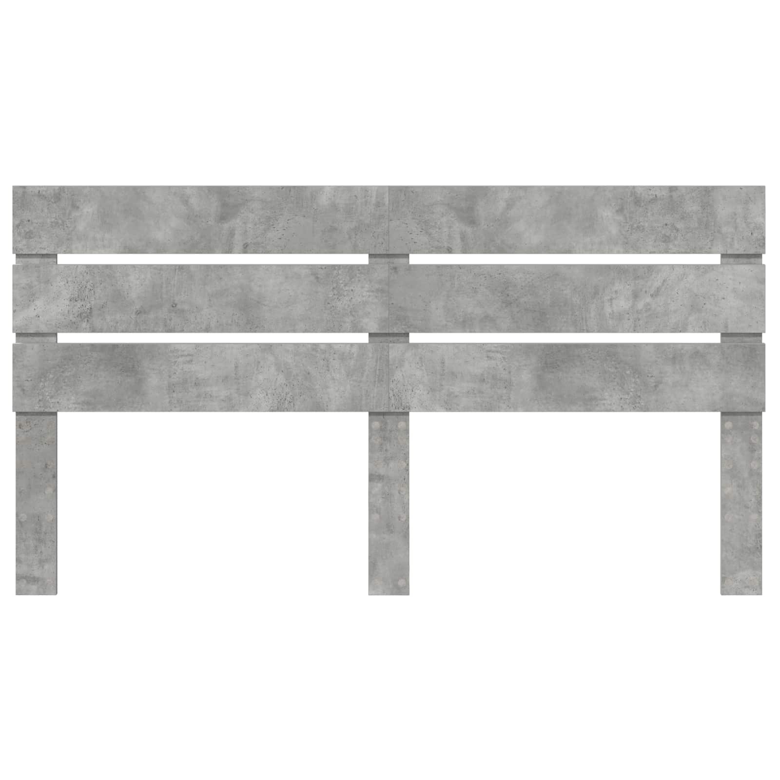 Tête de lit Gris béton 100 cm Bois d'ingénierie - XIOS