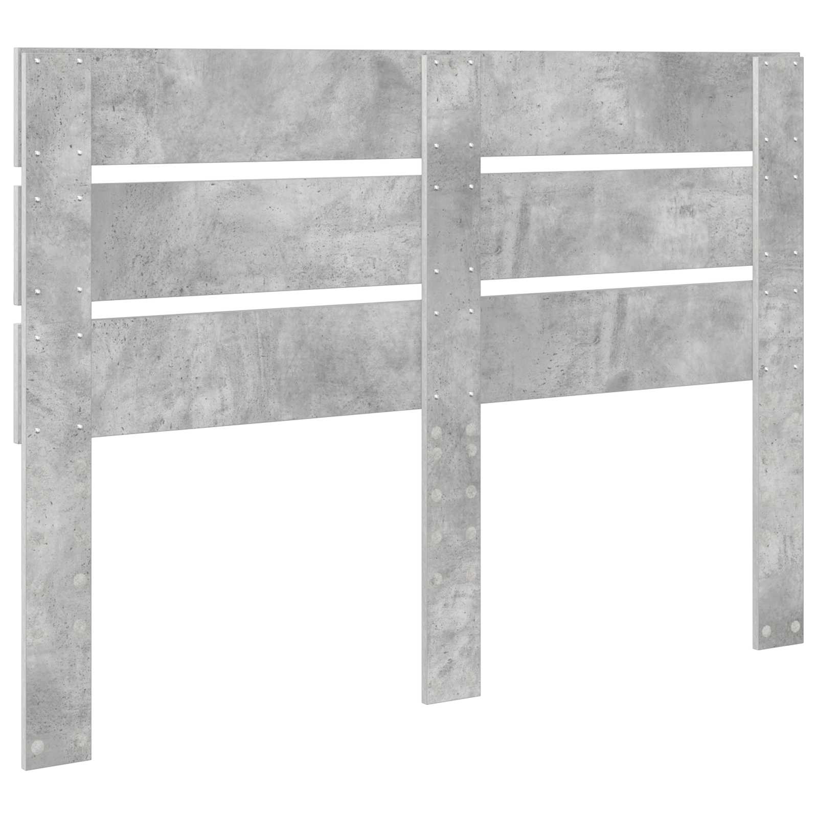 Tête de lit Gris béton Bois d'ingénierie - XIOS