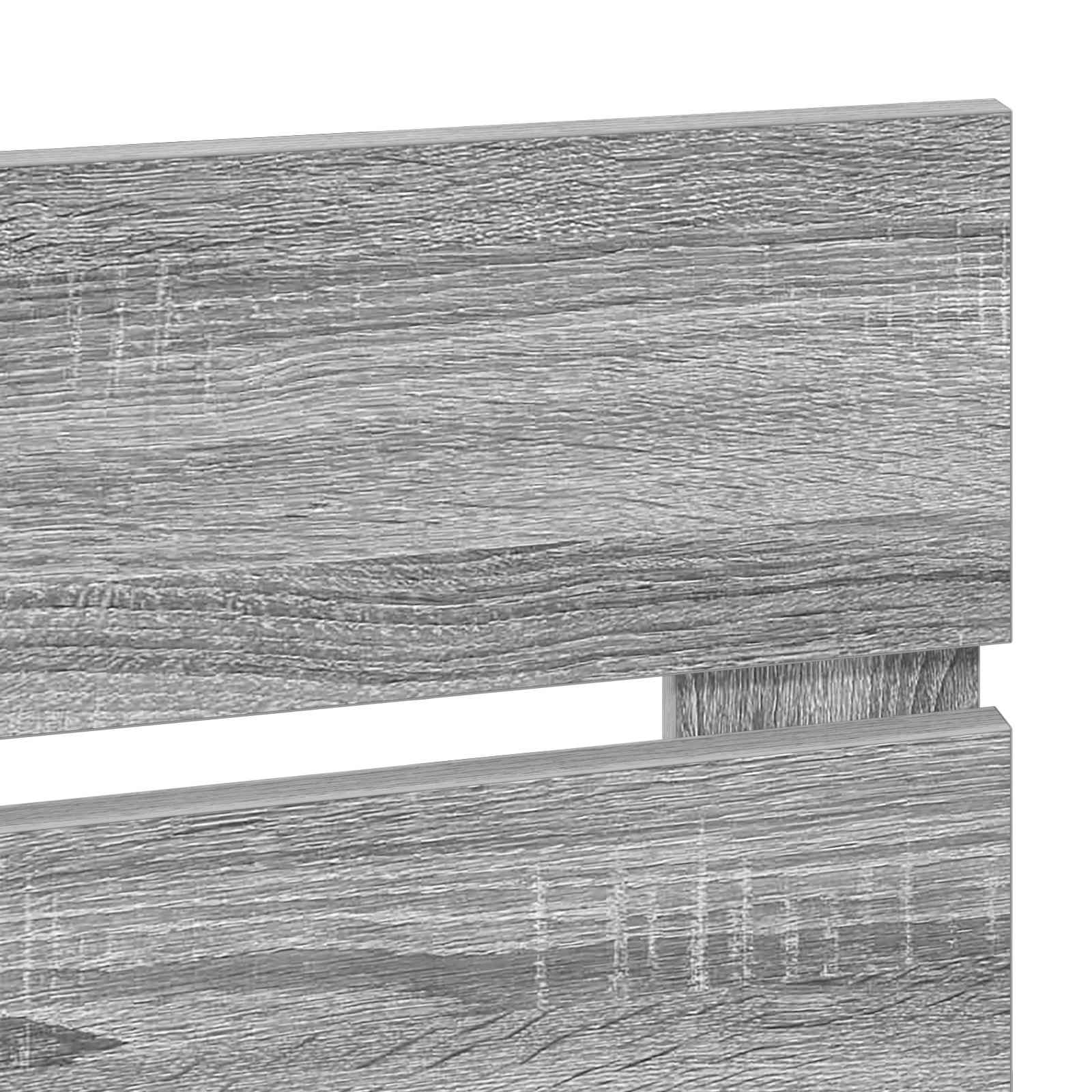 Tête de lit Gris Sonoma 150 cm Bois d'ingénierie - XIOS