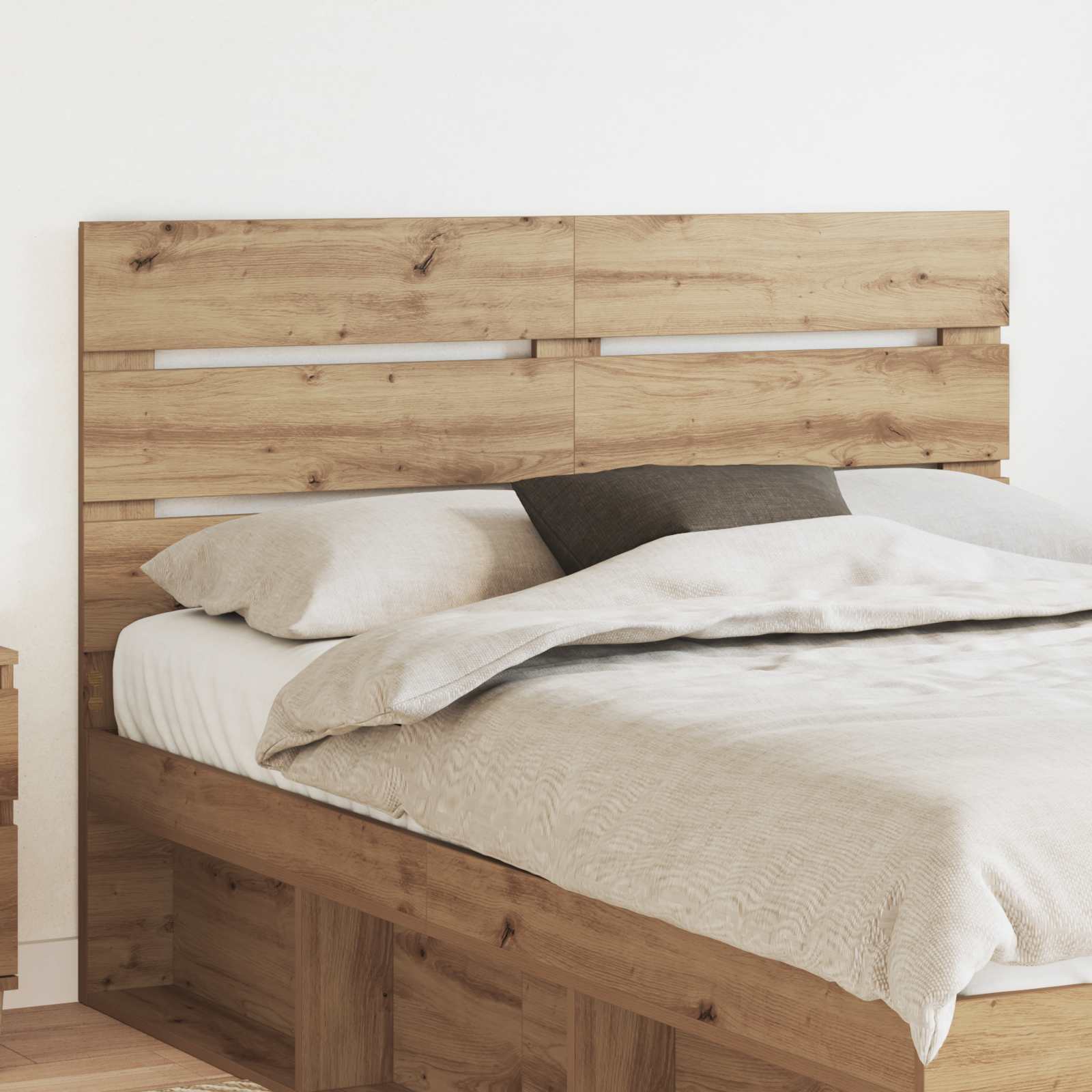 Tête de lit Chêne artisanal Bois d'ingénierie - XIOS