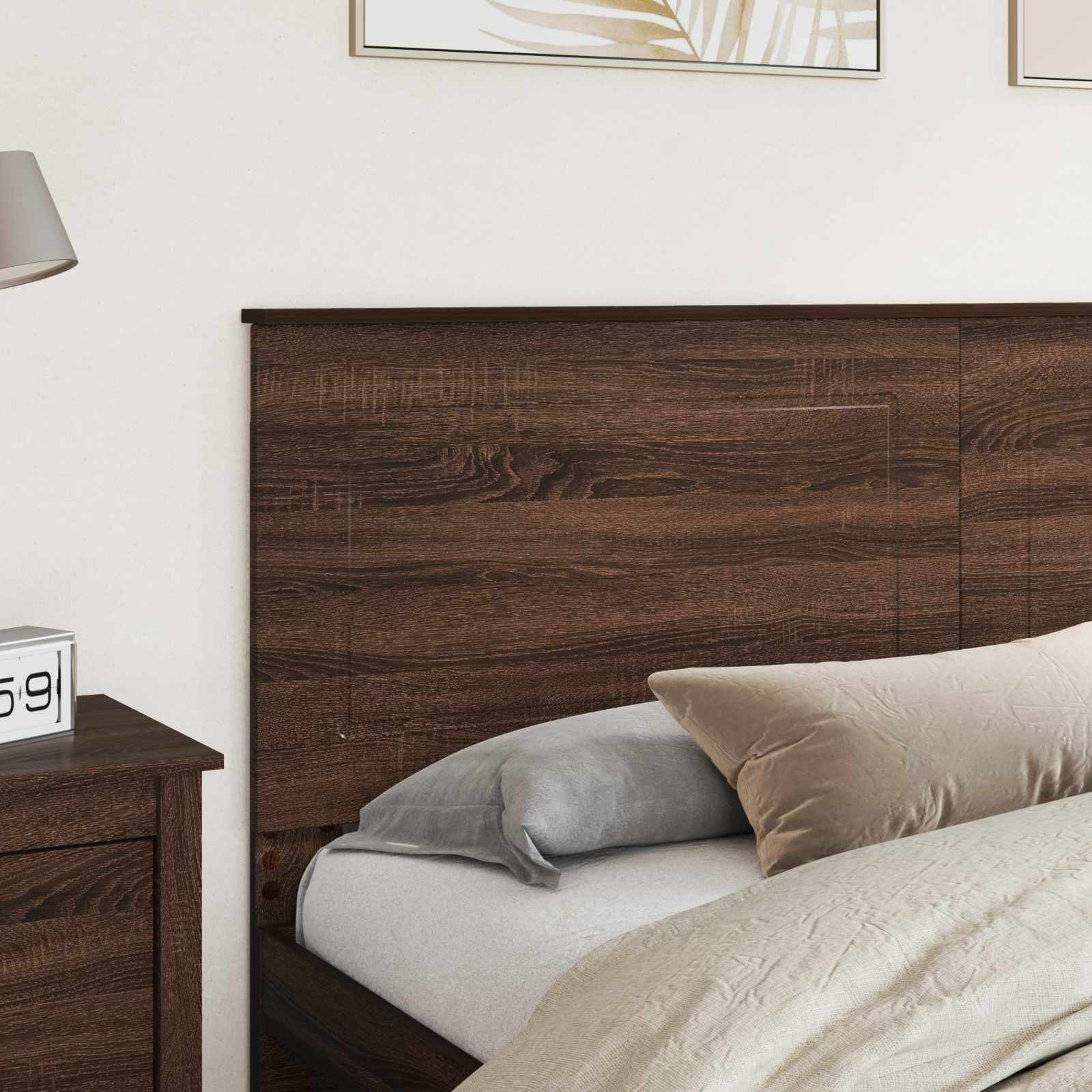Tête de lit Chêne brun 200 cm Bois d'ingénierie - XIOS