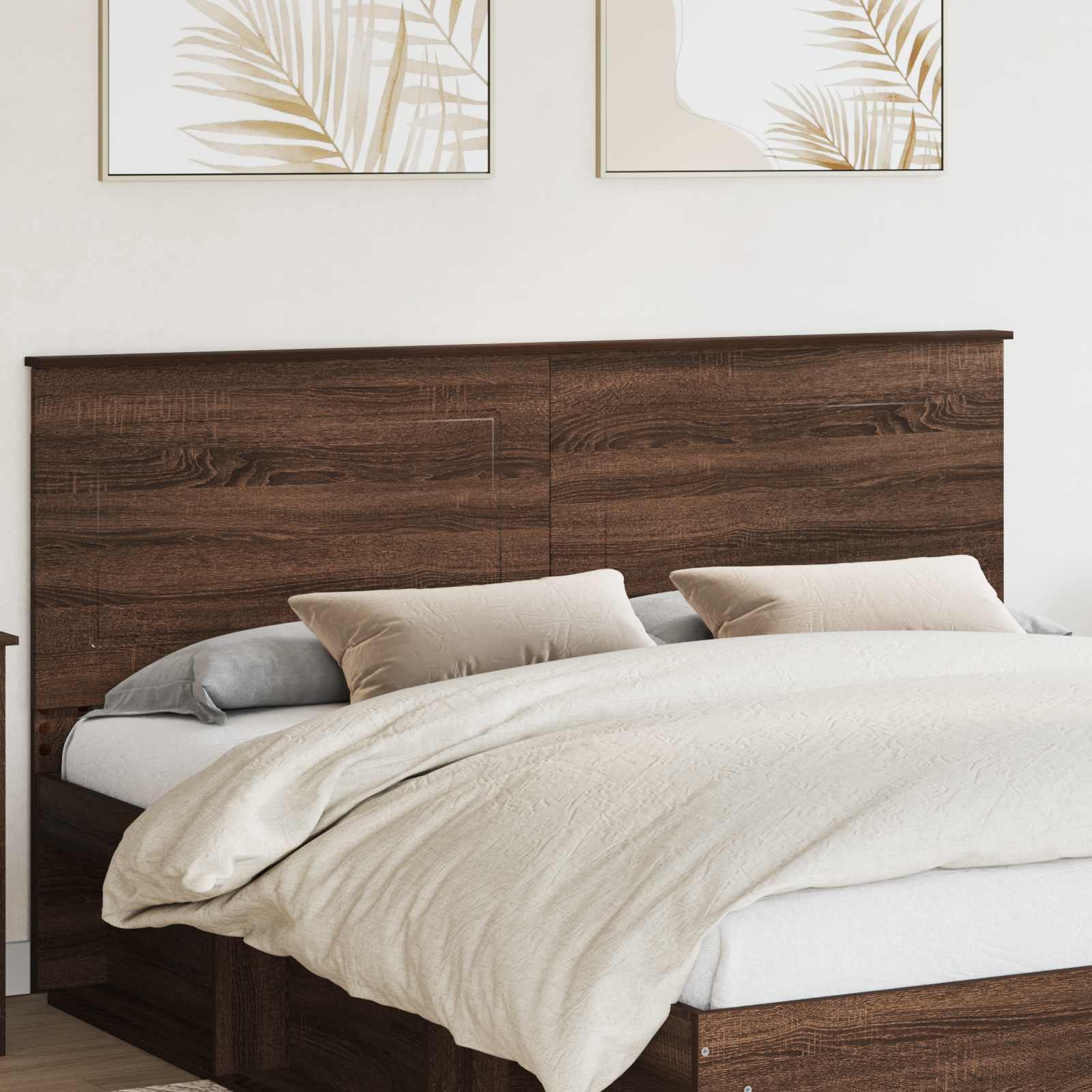 Tête de lit Chêne brun 200 cm Bois d'ingénierie - XIOS