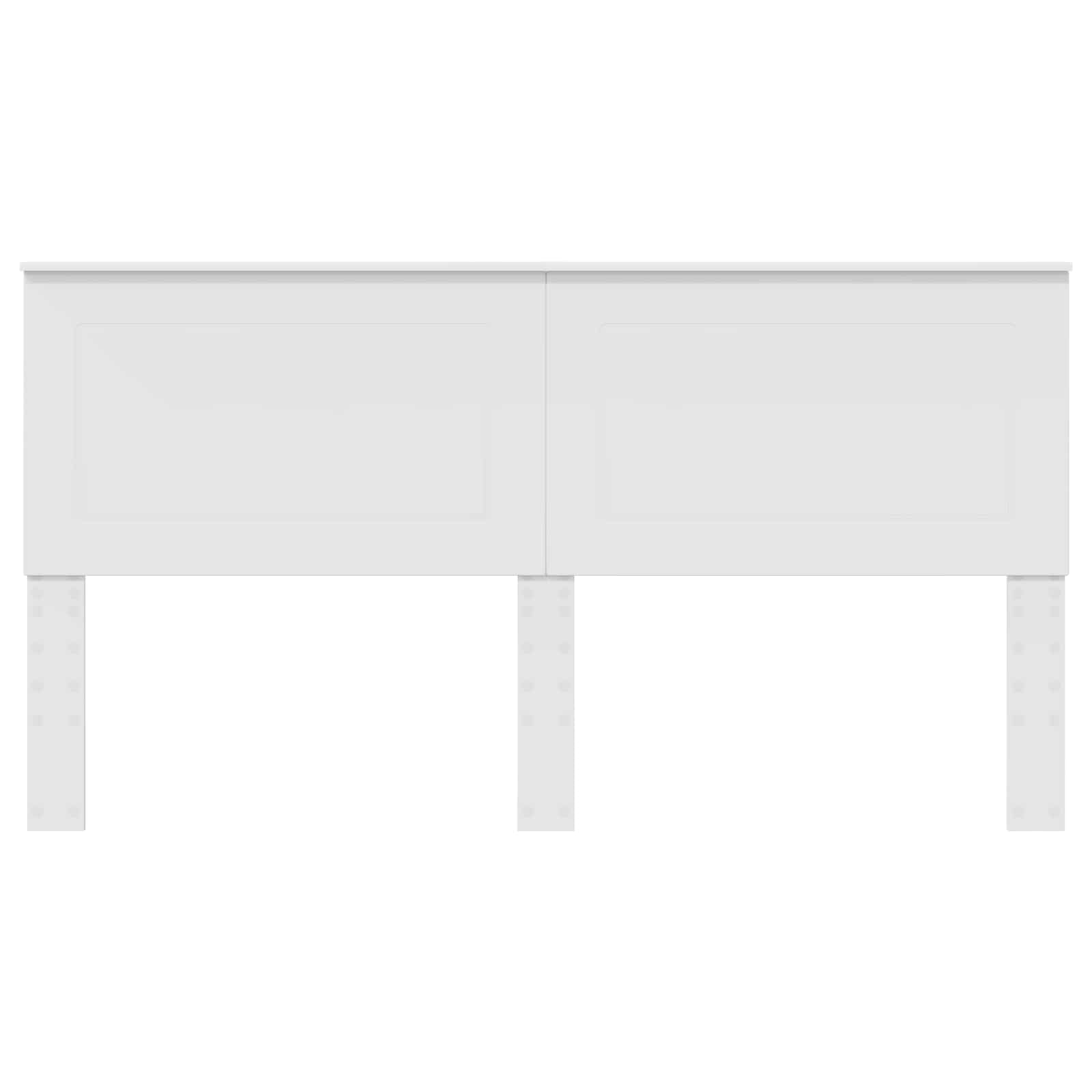 Tête de lit avec tête de lit Blanc 180 cm Bois d'ingénierie - XIOS