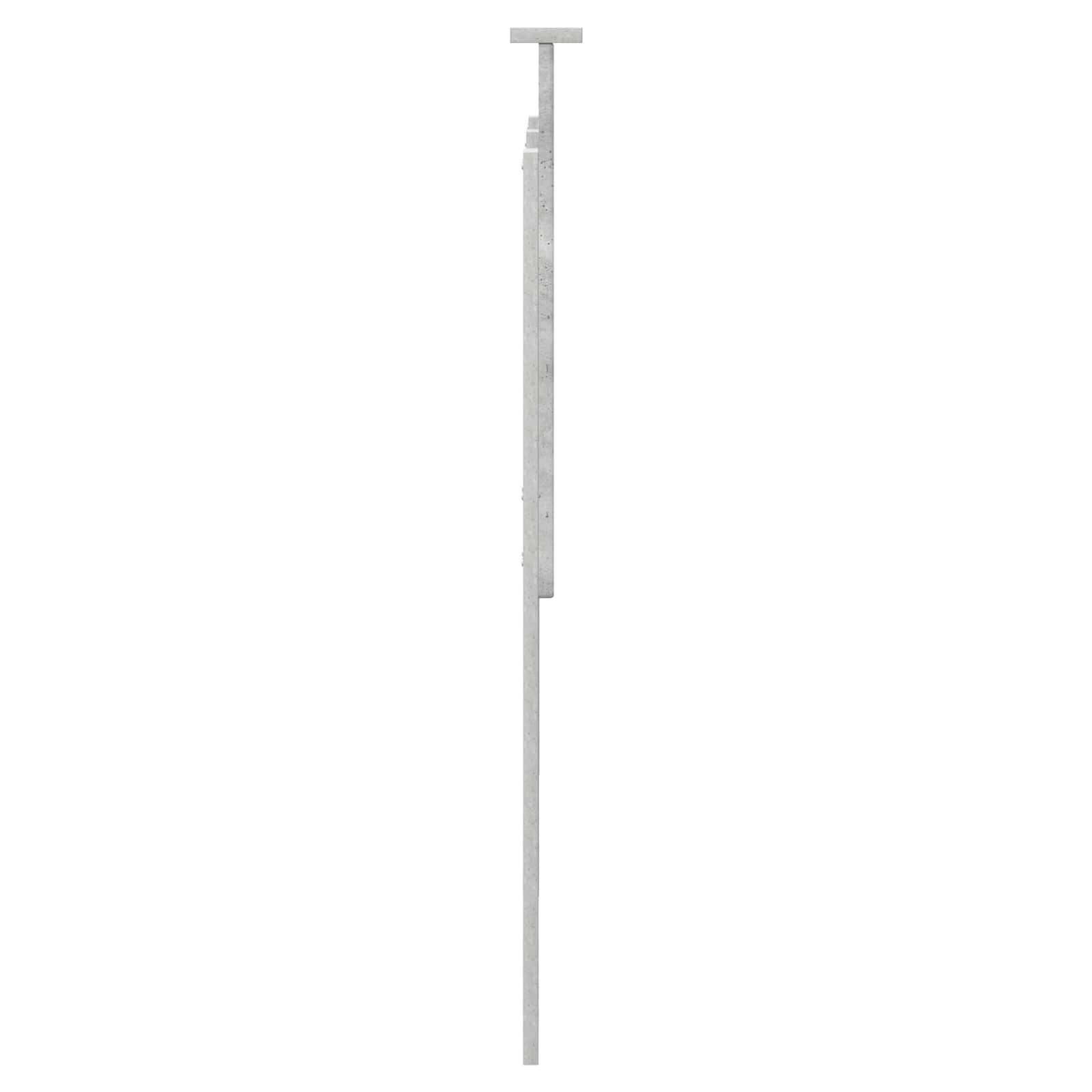 Tête de lit Gris béton 150 cm Bois d'ingénierie - XIOS